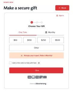 Donate now