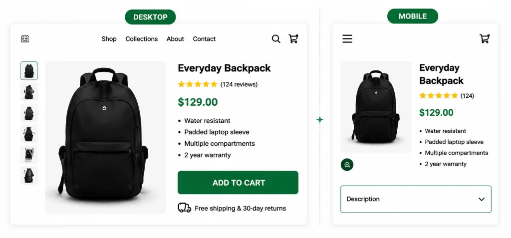 mobile-vs-desktop-product-page